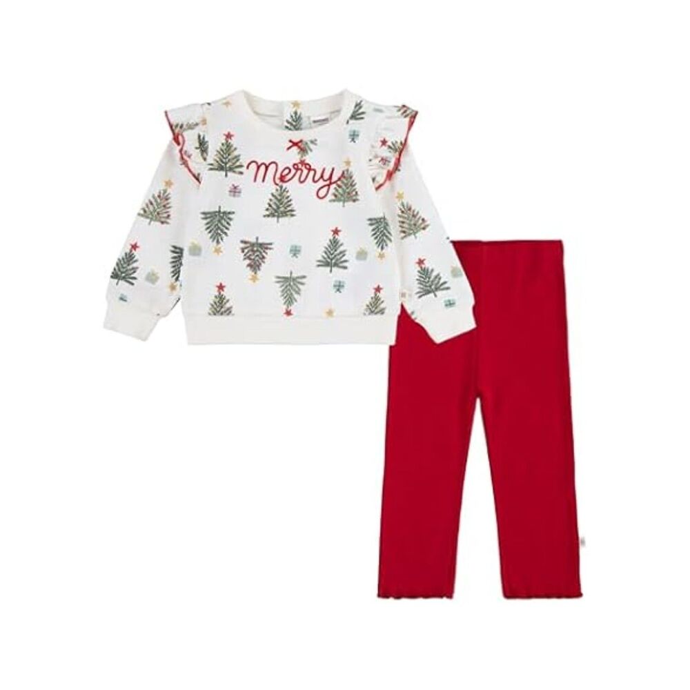 Huggies Crewneck Sweatshirt Pants 2-piece Outfit Set 24 mos